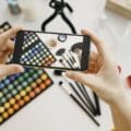 Digital art dalam foto produk
