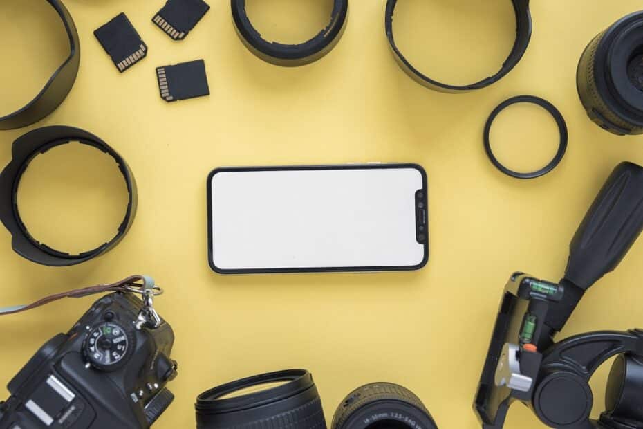 Kamera foto produk