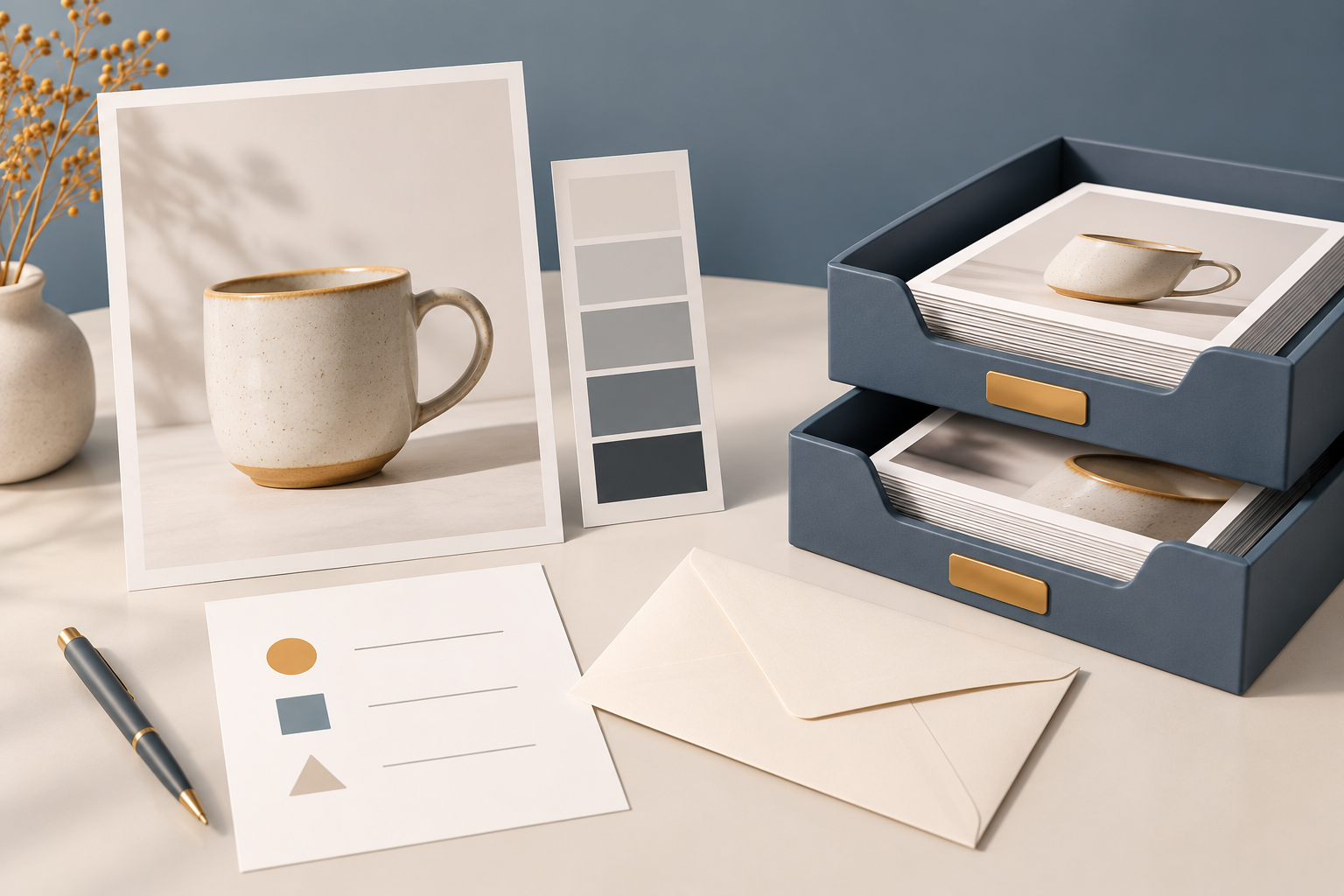 NX Studio 1.11.0: Exported Photo Brightness Fix 5 Conceptual product photograph, grey reference and two file-delivery trays