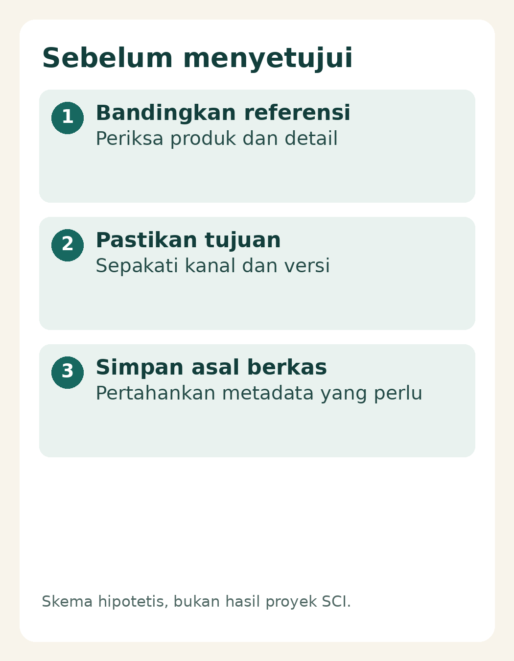 Hybrid Workflow Foto Produk: Sepakati Set dan Detail yang Dipertahankan 5 Checklist pembandingan referensi, tujuan penggunaan, dan asal berkas